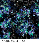 Beautiful watercolor pattern with hydrangea, wildflowers and berries saskatoon. Illustrations.. Beautiful watercolor pattern with hydrangea, wildflowers and berries saskatoon. . Стоковое фото, агентство Ingram Publishing / Фотобанк Лори