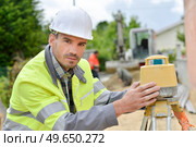 Site surveyor. Стоковое фото, агентство Ingram Publishing / Фотобанк Лори
