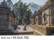 Pashupatinath is a Hindu temple complex in Kathmandu. Nepal. Стоковое фото, агентство Ingram Publishing / Фотобанк Лори