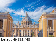 Papal Basilica of Saint Peter in the Vatican. Стоковое фото, агентство Ingram Publishing / Фотобанк Лори