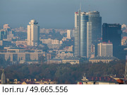 Minsk, Belarus - September 02, 2021: Minsk city center. Belarus. Редакционное фото, агентство Ingram Publishing / Фотобанк Лори