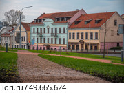 Minsk. Downtown of Nemiga. Belarus. Стоковое фото, агентство Ingram Publishing / Фотобанк Лори