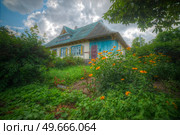 Braslav city. Village between lakes. Belarus. Стоковое фото, агентство Ingram Publishing / Фотобанк Лори