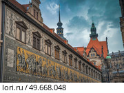Dresden in Germany. architecture of the reconstructed old city. Стоковое фото, агентство Ingram Publishing / Фотобанк Лори