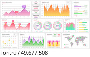 Infographic chart vector template. Annual statistics curve graph design. Market data diagrams. Graphic information visualization and analysis. Statistical indicators and frequency of data changes. Market diagrams. Graphic information visualization and analysis. Statistical indicators and data. Стоковая иллюстрация, агентство Ingram Publishing / Фотобанк Лори