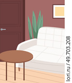 Soft couch. Leisure furniture. Sofa or divan. Arrangement of furniture and layout premises. Living room interior design sofa element. Comfortable lounge. Modern model of settee icon. Luxury divan. Soft couch with colorful pillows vector illustration. Sofa isolated. Стоковая иллюстрация, агентство Ingram Publishing / Фотобанк Лори