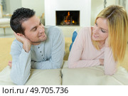 a couple is at home. Стоковое фото, агентство Ingram Publishing / Фотобанк Лори