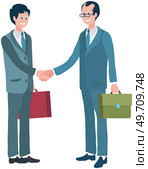 Office workers. Vector illustration. A business person navigates complexities of corporate world The office workplace provides professional environment for productivity Teamwork essential. Office workers. A business person stays updated on industry trends and market conditions The office workplace fosters. Стоковая иллюстрация, агентство Ingram Publishing / Фотобанк Лори