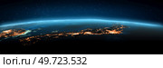 Japan, Tokio city lights. Elements of this image furnished by NASA. 3d rendering. Japan, Tokio city lights. Стоковое фото, агентство Ingram Publishing / Фотобанк Лори