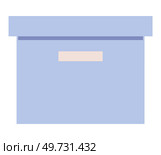 Box of linen or towels. Home laundry concept. Household items. Container with textile. Empty, full of dirty laundry, full of clean clothes. Interior element. Green cardboard box isolated on white. Box of linen or towels. Home laundry concept. Household items. Container with textile insert. Стоковая иллюстрация, агентство Ingram Publishing / Фотобанк Лори