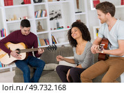 the young musician. Стоковое фото, агентство Ingram Publishing / Фотобанк Лори