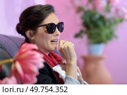 sad widow mourning. Стоковое фото, агентство Ingram Publishing / Фотобанк Лори