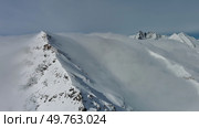 Snow Alp mountain range landscape. Стоковое фото, фотограф Михаил Коханчиков / Фотобанк Лори