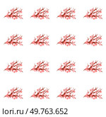 Sakura pattern vector illustration. The infinite allure seamless background captivated observer, evoking sense wonder and awe The continual blooming sakura flowers represented eternal flow energy. Sakura pattern. The continual blooming sakura flowers represented never ending cycle growth. Стоковая иллюстрация, агентство Ingram Publishing / Фотобанк Лори