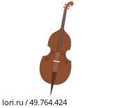 Musical instruments vector illustration. Instruments, both acoustic and classical, unite in harmonious festival music The orchestral concert is celebration rhythmic and melodic brilliance. Brown cello. Musical instruments. Classical melodies resonate as instruments play in perfect harmony. Brown cello. Стоковая иллюстрация, агентство Ingram Publishing / Фотобанк Лори