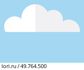Cloud vector illustration. The atmosphere, adorned with clouds, transforms into canvas ever-shifting art Meteorology delves into science clouds, deciphering their atmospheric dance. Cloud. The air is filled with natural beauty clouds, creating calming effect. Стоковая иллюстрация, агентство Ingram Publishing / Фотобанк Лори