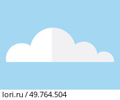 Cloud vector illustration. Wind patterns influence movement and shape cumulus clouds in sky Dreamlike clouds create sense wonder, turning atmosphere into canvas. Cloud. Cumulus cloud formations add touch drama to natural cloudscape. Стоковая иллюстрация, агентство Ingram Publishing / Фотобанк Лори