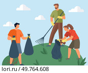 Eco activism vector illustration. The eco activism concept is powerful force, beacon guiding us through storms climate change Pollution is villain in eco activism saga, foe battled by champions nature. Eco activism. The eco activism metaphor is shield guarding delicate threads our ecological tapestry. Стоковая иллюстрация, агентство Ingram Publishing / Фотобанк Лори