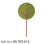 Tree vector illustration. Environmental conservation efforts focus on preserving natural habitat trees and other flora The concept tree serves as symbol resilience, wisdom, and longevity Seasonal. Tree. Climate conditions influence growth and distribution trees in different ecosystems. Стоковая иллюстрация, агентство Ingram Publishing / Фотобанк Лори