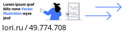 Woman presenting data graph on mobile screen with arrows pointing right. Ideal for business, data analysis, technology, progress, and presentation. Banner for landing page. Business Analysis and Data Presentation with Graphs and Arrows Representing Progression. Стоковая иллюстрация, агентство Ingram Publishing / Фотобанк Лори