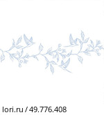 Graphic seamless pattern with flowers and birds. Illustration. Graphic seamless pattern with flowers and birds. . Стоковое фото, агентство Ingram Publishing / Фотобанк Лори