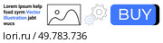 Sample text in black and blue, landscape image outline, two gear icons in gray, and a prominent blue BUY button. Ideal for websites, e-commerce, abstracts, professional projects, design elements. Interactive Call-to-Action Button with Sample Text, Landscape Image Outline, and Gear Icons. Стоковая иллюстрация, агентство Ingram Publishing / Фотобанк Лори