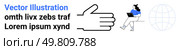 Hand making thumbs up gesture, person in blue shirt using laptop while seated on bench, and globe outline. Ideal for teamwork, approval, remote work, global connectivity, digital nomads. Hand Gesturing Thumbs Up with Person on Laptop and Globe Representing Global Connectivity. Стоковая иллюстрация, агентство Ingram Publishing / Фотобанк Лори
