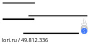Four horizontal bars descending in length, paired with a set of falling coins. Ideal for financial decline, economic downturn, business loss, market crash, revenue drop, investment warning, risk. Decreasing Bar Graph with Falling Coin Symbolizing Financial Decline and Economic Downturn. Стоковая иллюстрация, агентство Ingram Publishing / Фотобанк Лори