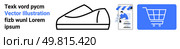 Defined shoe outline, online store review scene, and blue shopping cart. Ideal for online retail, e-commerce websites, shoe stores, product reviews, digital shopping guides, e-marketing tactics. Modern Shopping Elements Featuring Shoe Outline, Online Reviews, and Shopping Cart Icon. Стоковая иллюстрация, агентство Ingram Publishing / Фотобанк Лори