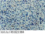 Tile texture background of bathroom or swimming pool tiles on wall. Стоковое фото, агентство Ingram Publishing / Фотобанк Лори