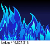 Inferno fire vector background for design use. Стоковая иллюстрация, агентство Ingram Publishing / Фотобанк Лори