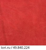 Red leather texture closeup detailed background. Стоковое фото, агентство Ingram Publishing / Фотобанк Лори