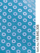 Bright blue paillette texture background. Стоковое фото, агентство Ingram Publishing / Фотобанк Лори