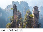Zhangjiajie National forest park at Wulingyuan Hunan China. Стоковое фото, агентство Ingram Publishing / Фотобанк Лори