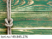 Marine rope knotted. Стоковое фото, агентство Ingram Publishing / Фотобанк Лори