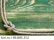 Marine rope knotted. Стоковое фото, агентство Ingram Publishing / Фотобанк Лори