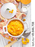 Pumpkin puree. Стоковое фото, агентство Ingram Publishing / Фотобанк Лори