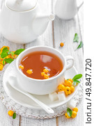 Hawthorn tea. Стоковое фото, агентство Ingram Publishing / Фотобанк Лори