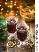 Christmas mulled wine. Стоковое фото, агентство Ingram Publishing / Фотобанк Лори