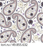 Oriental cucumbers seamless vector pattern.  For easy making seamless pattern just drag all group into swatches bar, and use it for filling any contours. Стоковая иллюстрация, агентство Ingram Publishing / Фотобанк Лори