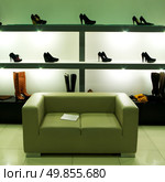 In shoe shop. Element of design. Стоковое фото, агентство Ingram Publishing / Фотобанк Лори