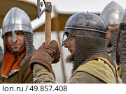 Исторический фестиваль "Золотой век Древней Руси" Редакционное фото, фотограф Андрей Иванов / Фотобанк Лори