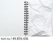Texture of note pad. Element of design. Стоковое фото, агентство Ingram Publishing / Фотобанк Лори