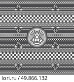 native american pattern vector graphic art illustration. native american pattern. Стоковая иллюстрация, агентство Ingram Publishing / Фотобанк Лори
