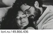 Close Embrace: A Couple's Tender Moment. Стоковое AI-видео, аниматор Данила Большаков / Фотобанк Лори