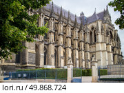 Cathedral Notre Dame in Reims, France. Стоковое фото, агентство Ingram Publishing / Фотобанк Лори