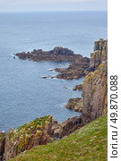 Dr Syntax's Head and Goose Slade Point, the most westerly point of mainland England. Cornwall. England. GB (2009 год). Стоковое фото, фотограф Сергей Пристяжнюк (Serg Zastavkin) / Фотобанк Лори