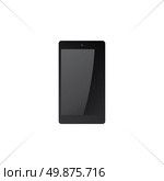 black tablet mock up vector graphic art illustration. black tablet mock up. Стоковая иллюстрация, агентство Ingram Publishing / Фотобанк Лори