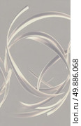Abstract white lines creating movement on soft grey background. Стоковое AI-видео, аниматор KATERINA AI / Фотобанк Лори