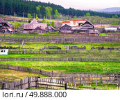 Tyulyuk is a village in the southeastern part of the Katav-Ivanovsky district of the Chelyabinsk region of Russia. Стоковое фото, фотограф Акиньшин Владимир / Фотобанк Лори